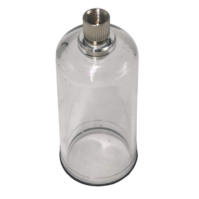 Polycarbonate Bowl with Semi-Auto Drain Replacement Kit for AF AW AW-D AC ARF DFR NW NW-D NC NC-D Series Filter/Regulator (3/8" NPT)
