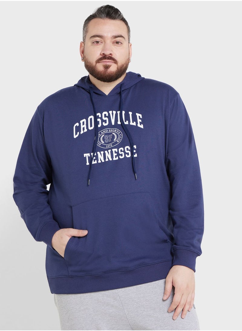 Seventy Five - Plus Size Graphic Hoodie - Image 1
