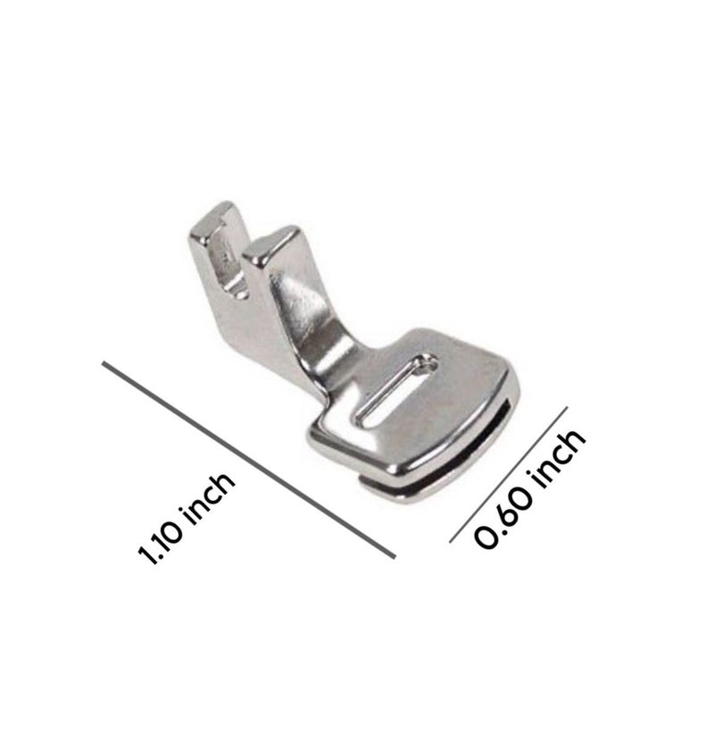 Zenith Gathering Shirring Foot Imported Stitch for All Automatic Sewing Machines Foot Feet Snap on Home use. Steel - Image 2