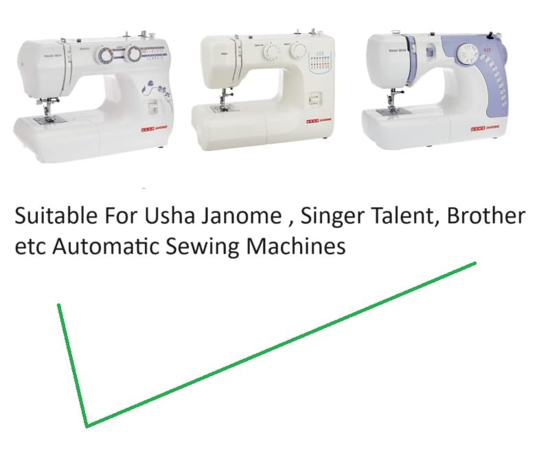 Zenith Gathering Shirring Foot Imported Stitch for All Automatic Sewing Machines Foot Feet Snap on Home use. Steel - Image 4