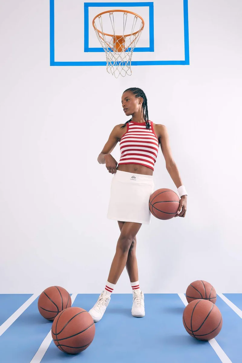 ديفاكتو Standard Fit NBA Los Angeles Lakers Licensed Skirt