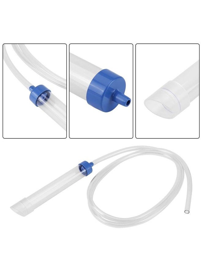 Fdit Aquarium Manual Water Changer Air Pump Siphon Fish Tank Gravel Tube Fish Tank Cleaning Tool - Image 3