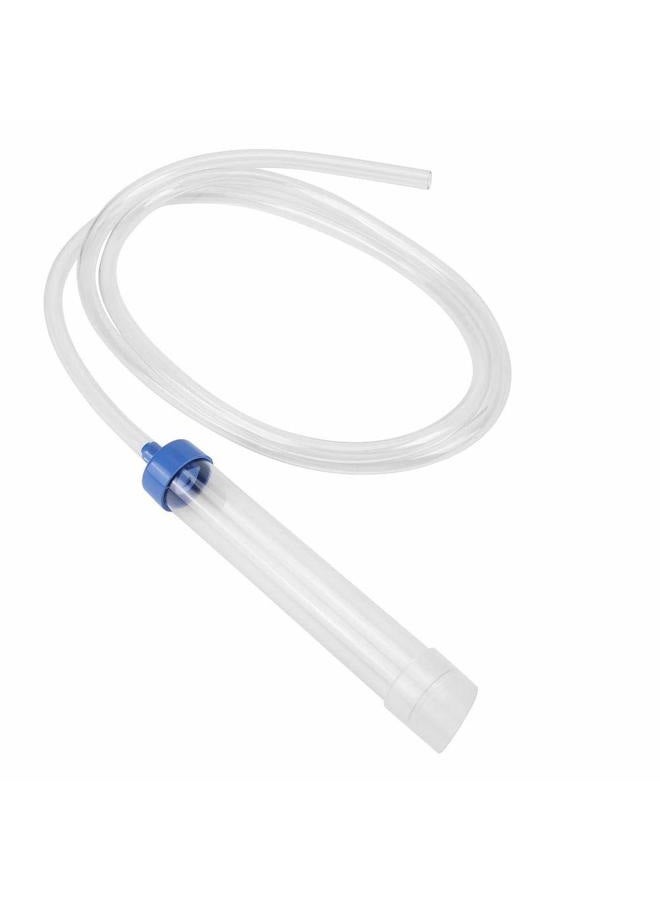 Fdit Aquarium Manual Water Changer Air Pump Siphon Fish Tank Gravel Tube Fish Tank Cleaning Tool - Image 1