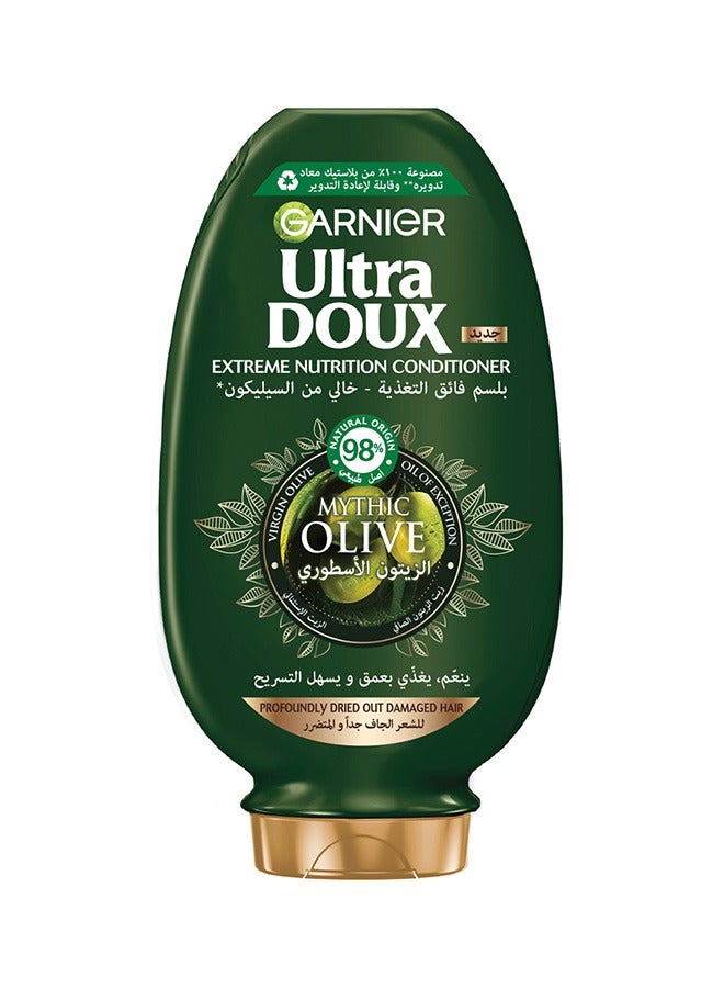 garnier Ultra Doux Mythic Olive Replenishing Shampoo, 400 ml + conditioner 360 ml - Image 3