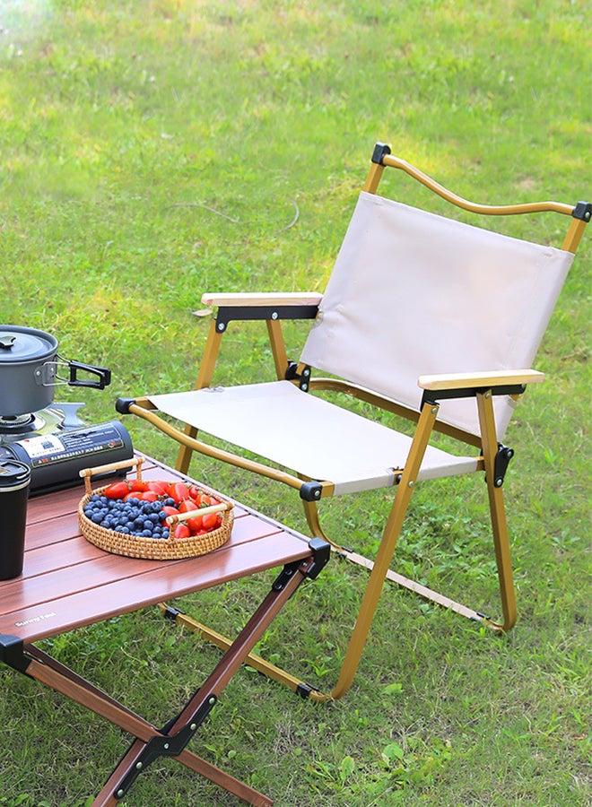 شاربدو كرسي camping للأطفال قابل للطي - تصميم مريح، يفتح في ثانية، خفيف الوزن، مستقر ومقاوم للانزلاق، مسند ظهر مريح (54*47*76 سم) - Image 4