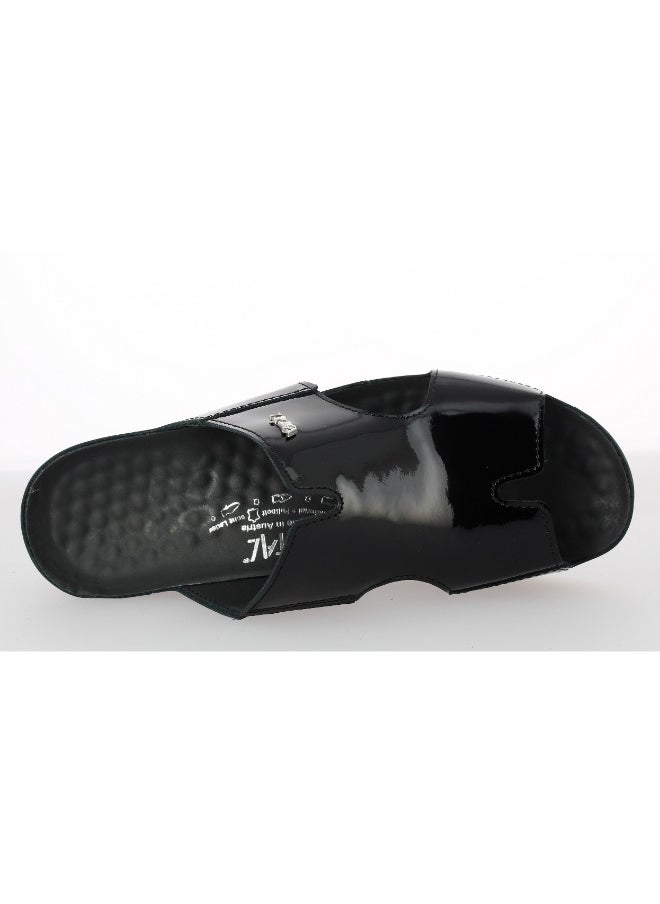 VITAL 148-861 Vital Ladies Sandals 16014AS Lack Black  - Image 3