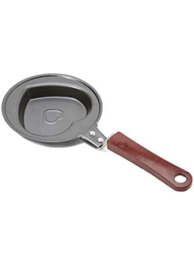 ميني بويل مقلاة صغيرة 12 سم تصميم قلب أسود Mpd 12R - Image 2