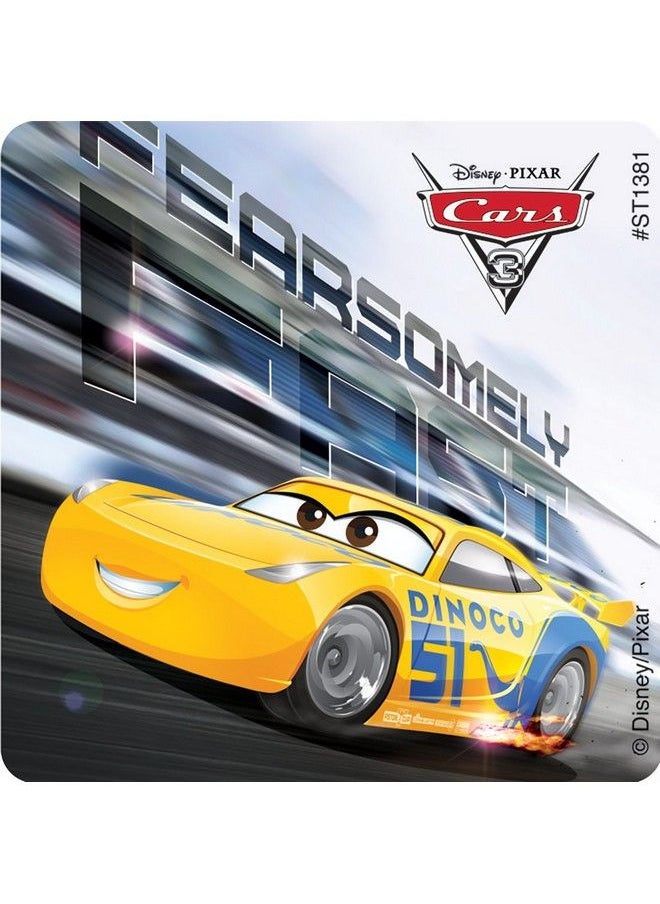 SmileMakers - Cars 3 Movie Stickers Prizes And Giveaways 100 Per Pack - Image 1