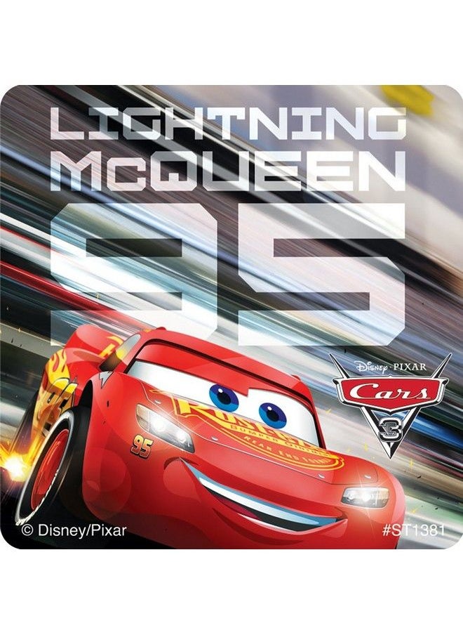 SmileMakers - Cars 3 Movie Stickers Prizes And Giveaways 100 Per Pack - Image 1