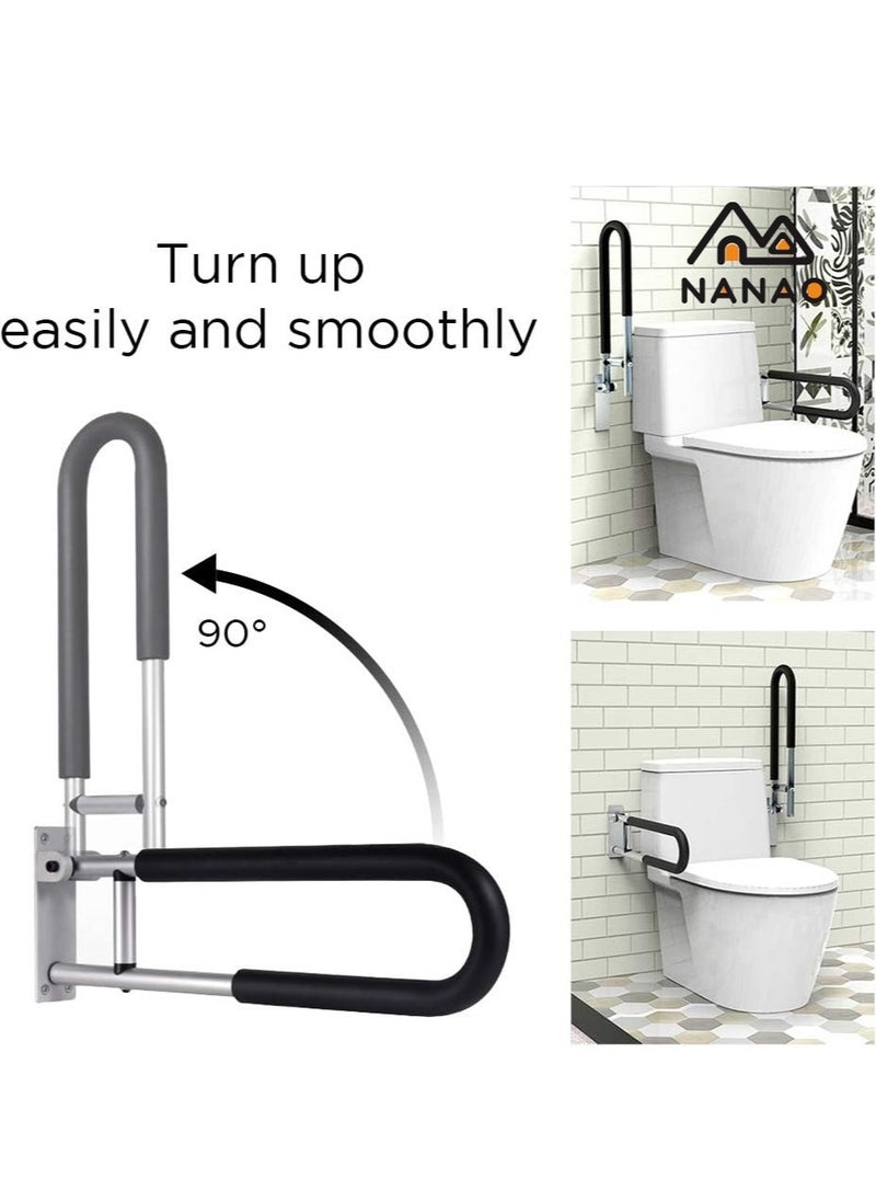 Handicap Grab Bars Rails 23.6 Inch Toilet Handrails Bathroom Safety Bar Hand Support Rail Handicapped Handrail Accessories for Seniors Elderly Disabled Mounted Bath Grips - pzsku/ZE4B5AADE7A77AD34E076Z/45/_/1701938909/68af2133-1d6b-466a-8a33-44d6f19f6972