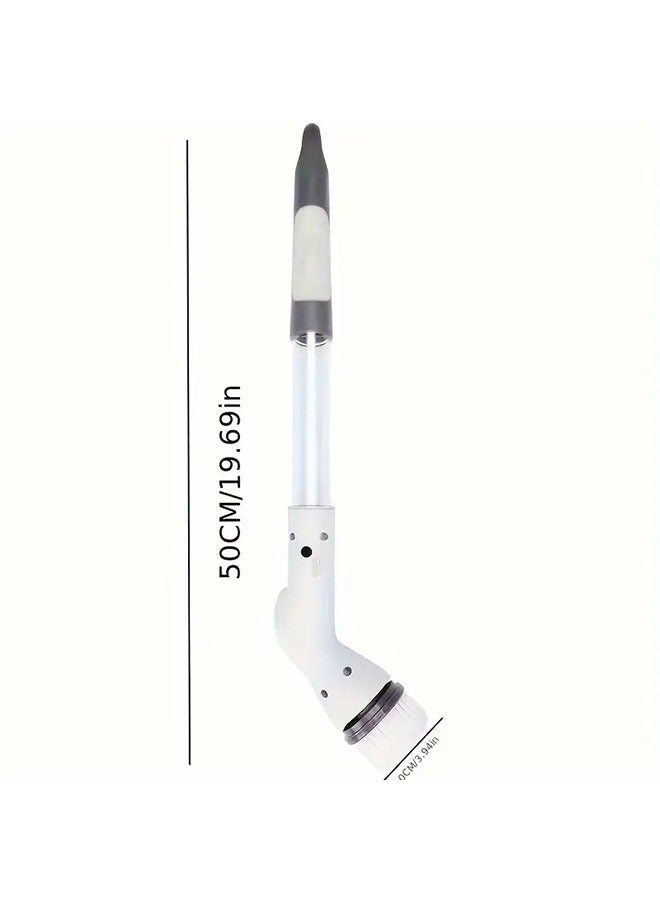 Beauenty 6-Head Electric Clearing Scrubber, Cordless, Rechargeable  Extendable Handle for Easy Bathroom, Kitchen, and Household Cleaning, Ideal for Tiles, Bathtubs, Showers and Cars - Image 2