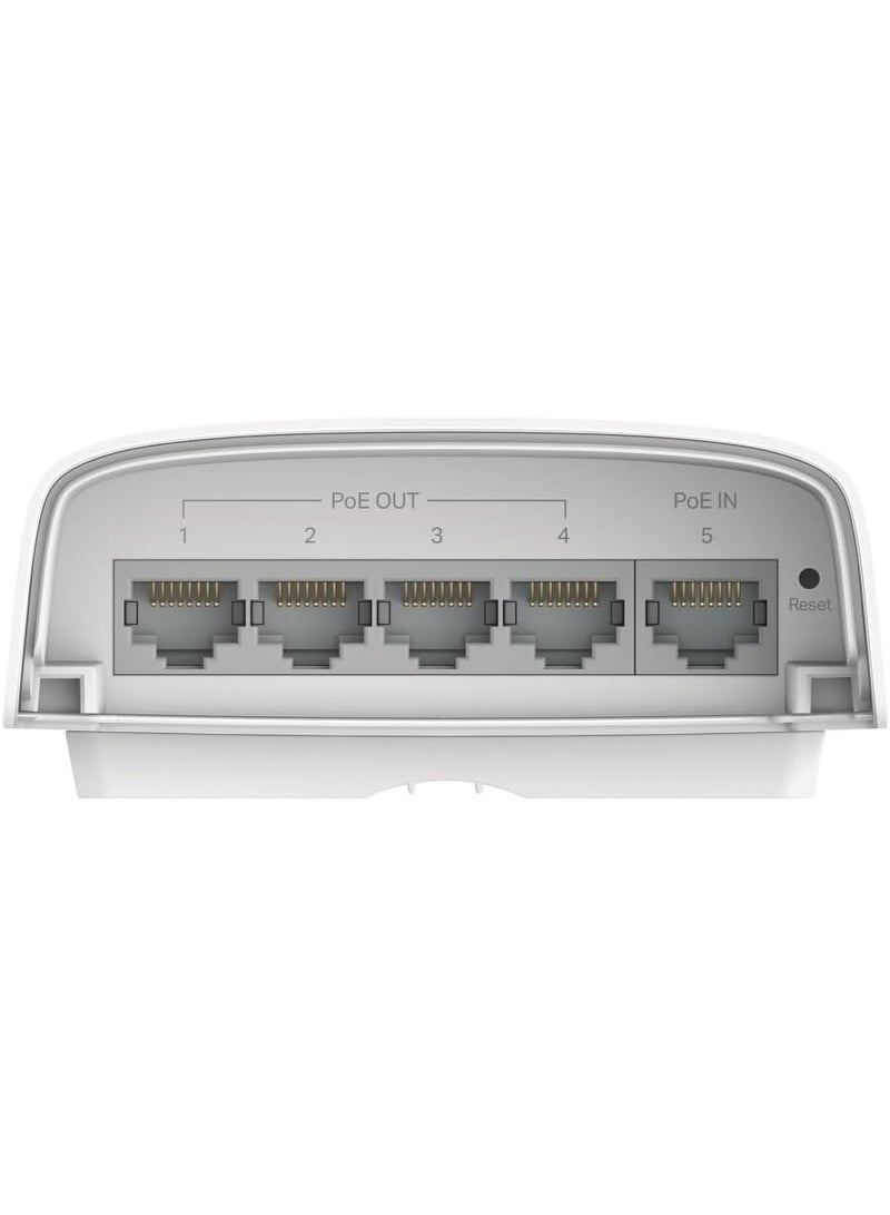 Tp-link Tl TP-LINK Omada V1.6 Switch Smart 1 x 10/100/1000 PoE++ + 4 x PoE+ Wall Mountable Pole Mount 64 W (SG2005P-PD) - Image 2