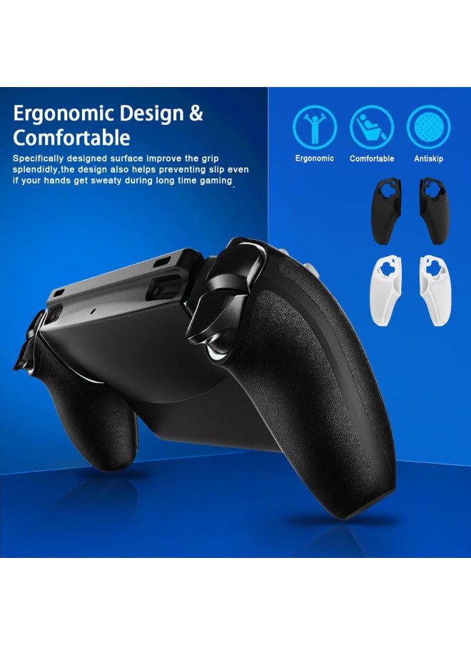 Generic PS5 Portal Handheld Split Protection Silicone Case P5 Game Handheld Left And Right Handle Non-slip Protective Case-Product Color:Blue With Middle Frame  - Image 5