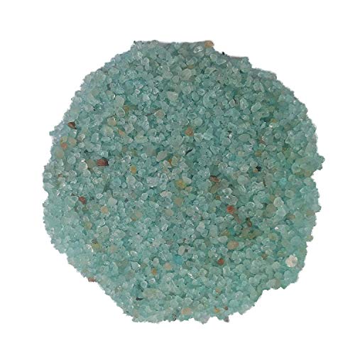Maalavya Sugar Size Crystal Sand for Home and Garden Decor, Aquarium Substrate (Arctic, 450 Grams) - Image 1