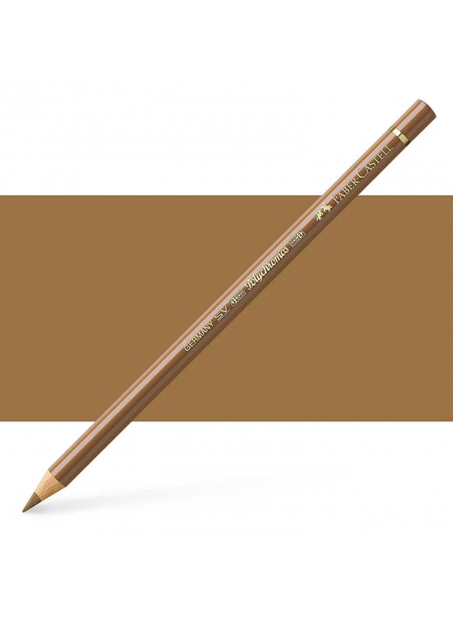 FABER-CASTELL Faber-Castell Polychromos Artists' Single Pencil - Colour 180 Raw Umber - Image 1