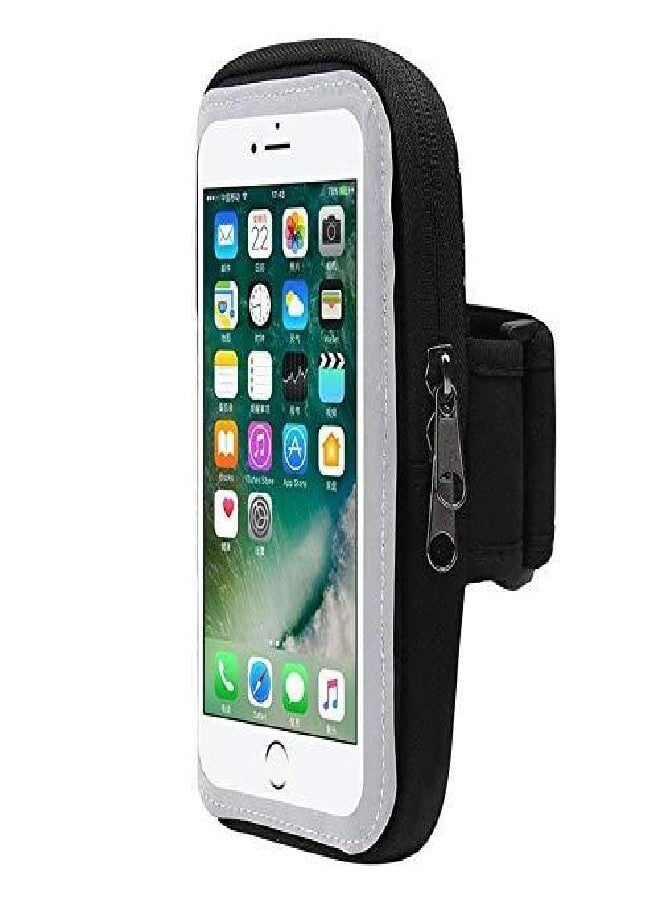 Generic Fabric Packet Sports Arm Mobile Phone Case Cover 