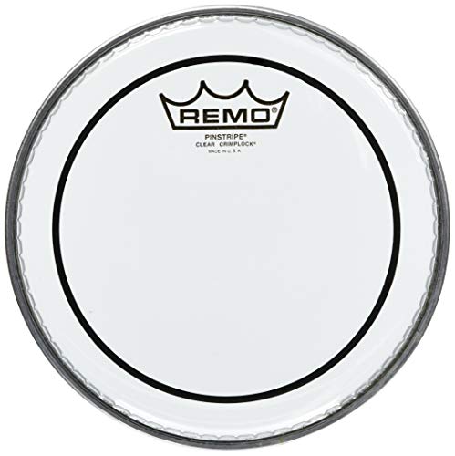 Remo PS0308-MP Clear Pinstripe Marching Tenor Drum Head (8-Inch) - Image 3