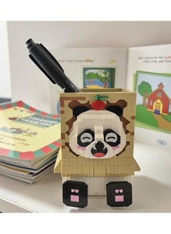 Excefore 3D Panda Animal Building Set, Cute Panda Pen Holder and Mobile Phone Holder Building Block Toy for Kids and Adults, Creative Mini Building Kit for Home Decor, Children's Creative Gifts(901PCS Bricks)  - Image 2