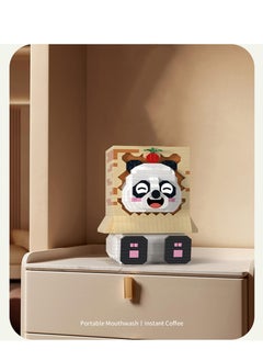 Excefore 3D Panda Animal Building Set, Cute Panda Pen Holder and Mobile Phone Holder Building Block Toy for Kids and Adults, Creative Mini Building Kit for Home Decor, Children's Creative Gifts(901PCS Bricks)  - Image 5