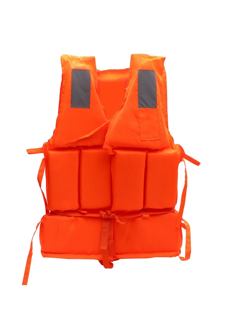 بيوينتي سترة النجاة 670-02 - سترة أمان للأطفال والكبار، عالية الوضوح، خفيفة الوزن ومتينة - برتقالية - Image 1