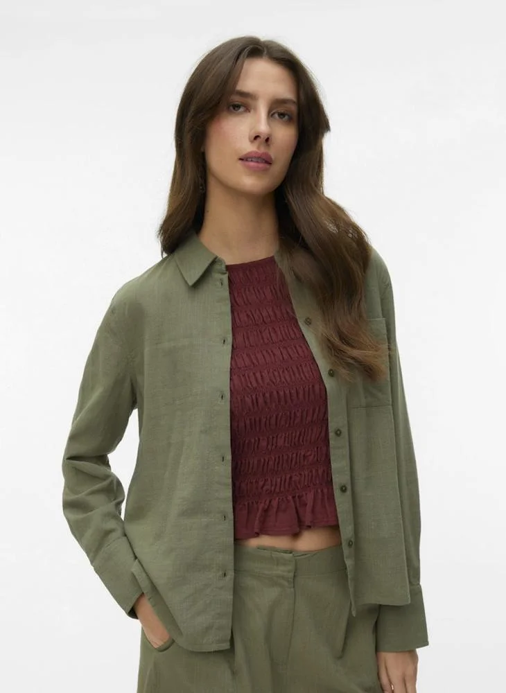فيرو مودا Vmcaia Long Sleeve Woven Shirt