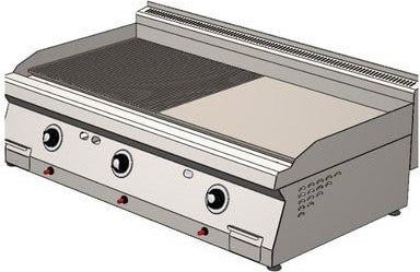 CSA Inox Karacasan Industrial 700 Series Counter Top LPG Cylinder Semi Channel Grill - Image 1