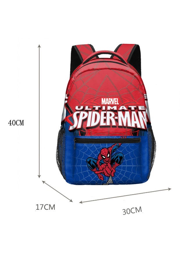 مارفل سبايدرمان على ظهره الحقائب المدرسية للمراهقين وطلاب المدارس الابتدائية الرجال والنساء الترفيه الرياضة على الظهر - Image 3