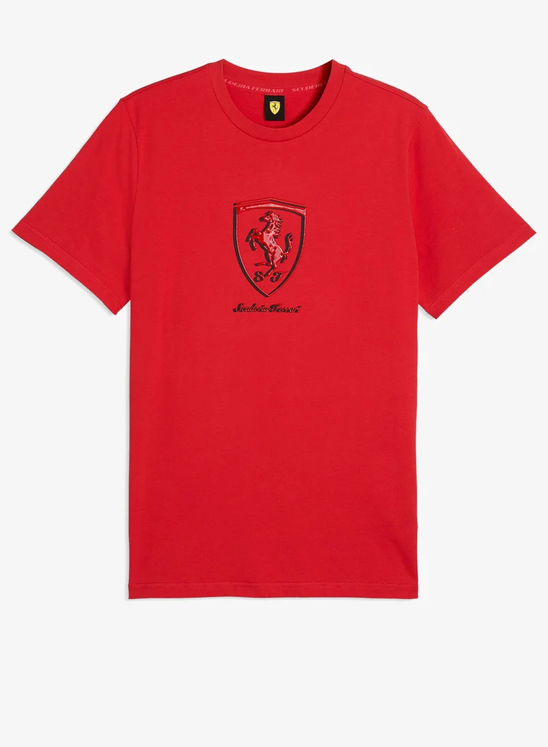 بوما Ferrari Tonal Shield T-Shirt