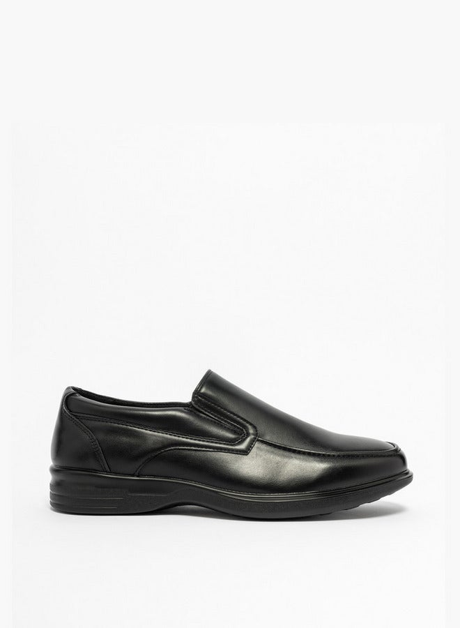 LBL by Shoexpress Solid Slip-On Loafers - Image 1