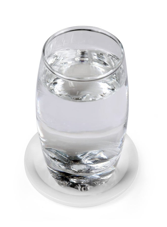 SUPERWARE | Food Grade Melamine | Coaster Set - White (6 nos.) | Serveware, Tableware, Stain Free, Glazed Finish - Image 3