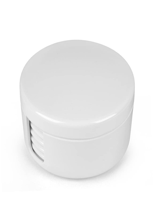 SUPERWARE | Food Grade Melamine | Coaster Set - White (6 nos.) | Serveware, Tableware, Stain Free, Glazed Finish - Image 5