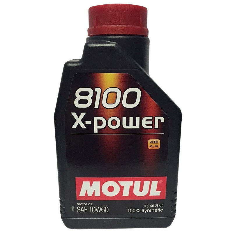 MOTUL 106142 8100 10W60 X-Power Synthetic Engine Oil -Acea A3/B4 1-Liter, 33.81 Fluid_Ounces - Image 5
