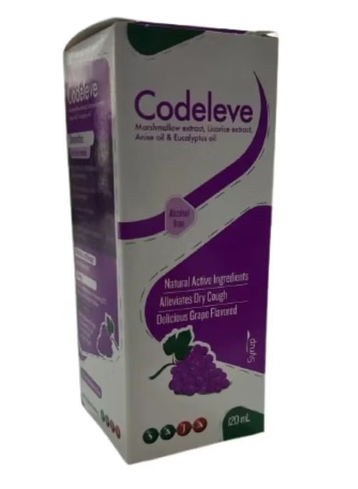 Natural Herbal Dry Cough Syrup, 120 ml