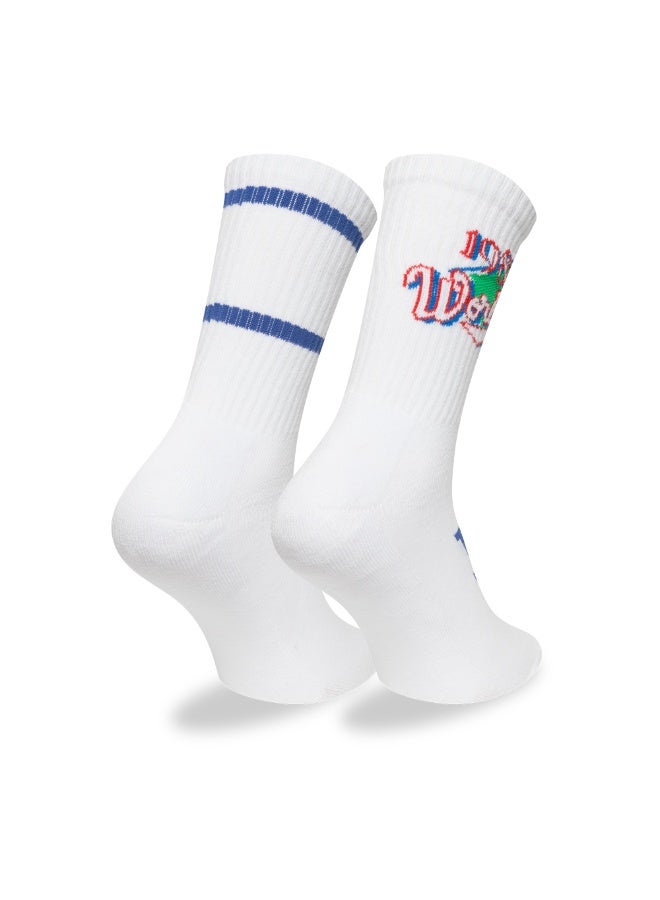 NEW ERA MLB WS CREW SOCKS 2PK LOSDOD  WHI - Image 3