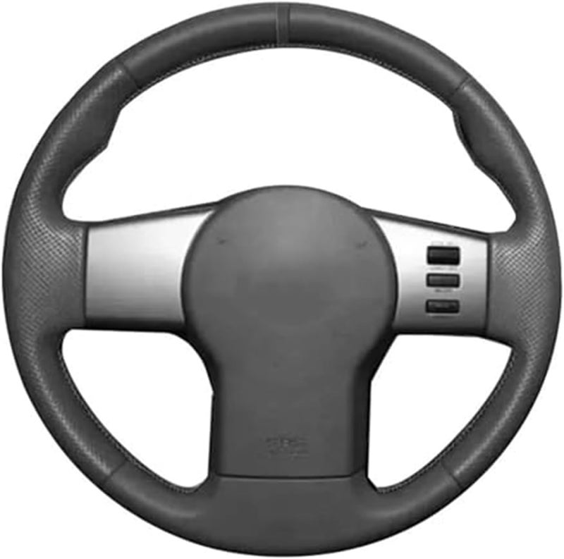 Wivplex Leather Steering Wheel Cover for Nissan Models - Image 1