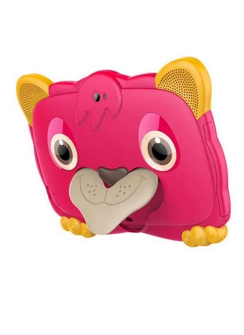 AROAQ XN36 Children Tablet, 2 In 1 Portable Learning Pad, 4G Lightweight Wifi Kids Tablet PC, Safe Large HD Display Durable Gaming Tablet For Boys Girls, (1pc, Pink)  - Image 1