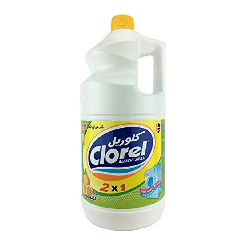 Clorel liquid bleach 2 in 1 for front load - 4 kg, limon