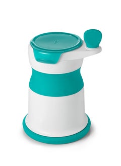 OXO TOT مطحنة طعام الأطفال من ماش ميكر - أزرق مخضر  - Image 1
