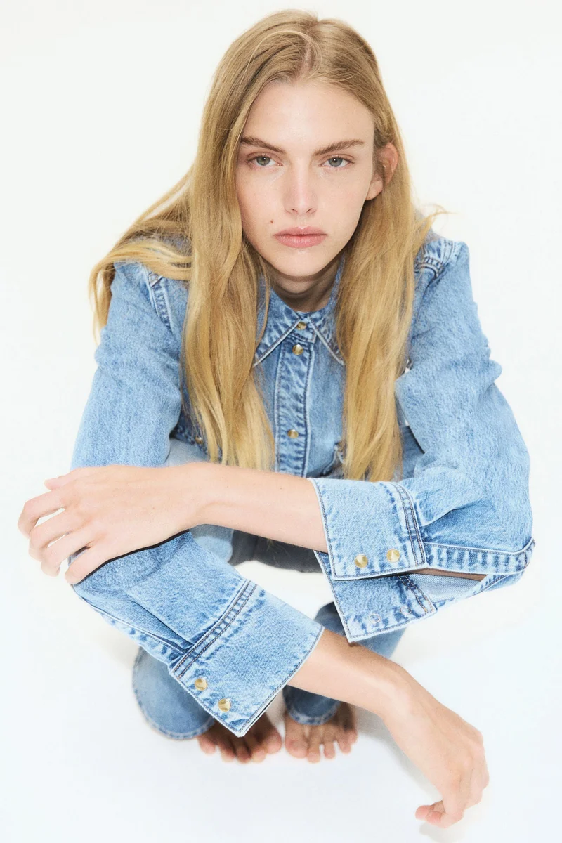 H&M Denim shirt