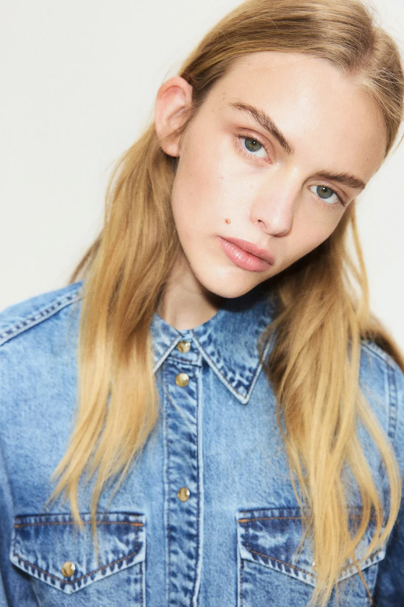 H&M Denim shirt