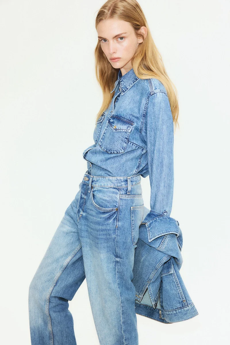H&M Denim shirt