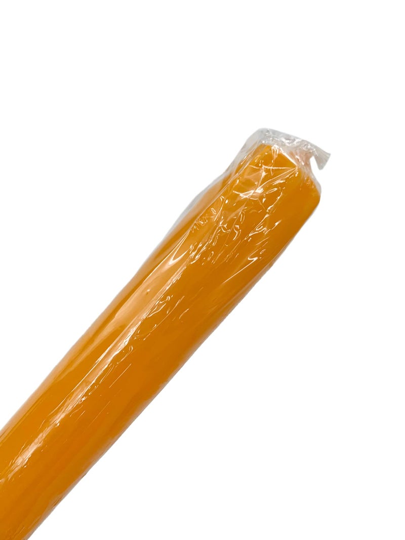 D'light Online 10" Autumn Yellow Elegant Taper Candles Premium Quality Candles, Unscented, Hand-Dipped Tapered Candles, Dripless and Smokeless - Set of 12 Individually Wrapped (10 Inch, Autumn Yellow) - Image 4