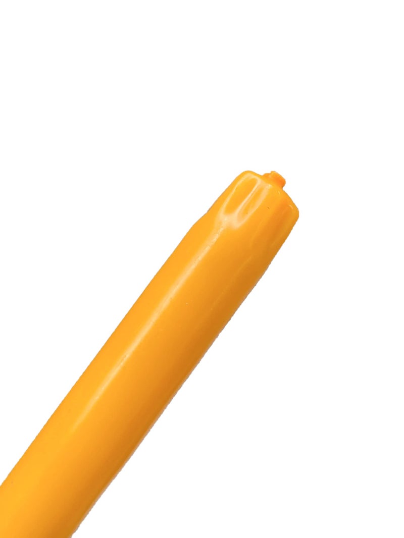 D'light Online 10" Autumn Yellow Elegant Taper Candles Premium Quality Candles, Unscented, Hand-Dipped Tapered Candles, Dripless and Smokeless - Set of 12 Individually Wrapped (10 Inch, Autumn Yellow) - Image 3