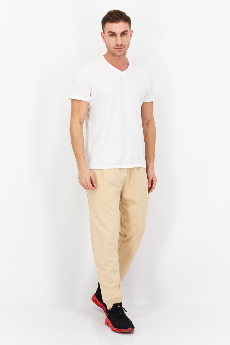 Breaking Bad Men Drawstring Graphic Print Sweatpants, Beige - Image 2