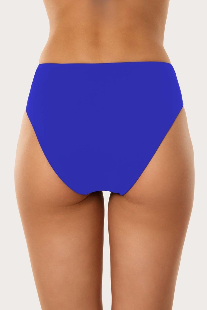 Ayyıldız 63058 Saks High Waist Bikini Bottom  - Image 2