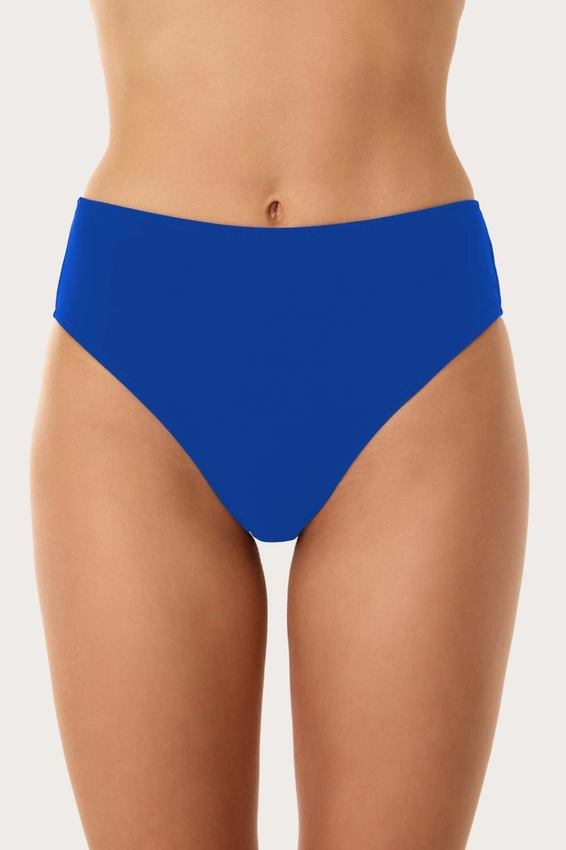 Ayyıldız 63058 Saks High Waist Bikini Bottom  - Image 1