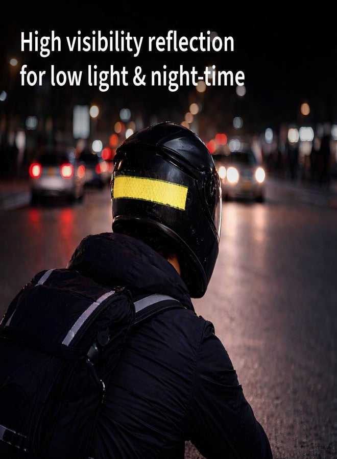 NUOVI Yellow Reflective Tape | 50mm Width X 5meter Length | Waterproof Reflective Tape for High Visibility | Used to Mark Caution Warnings in Industry, Automobile & Parking - Image 4