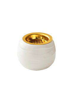 Generic Ceramic Madkhan Bakhoor Burner – Traditional Arabian Incense Holder for Oud, Frankincense, and Solid Fragrances (10.1cm Elegant Design) 