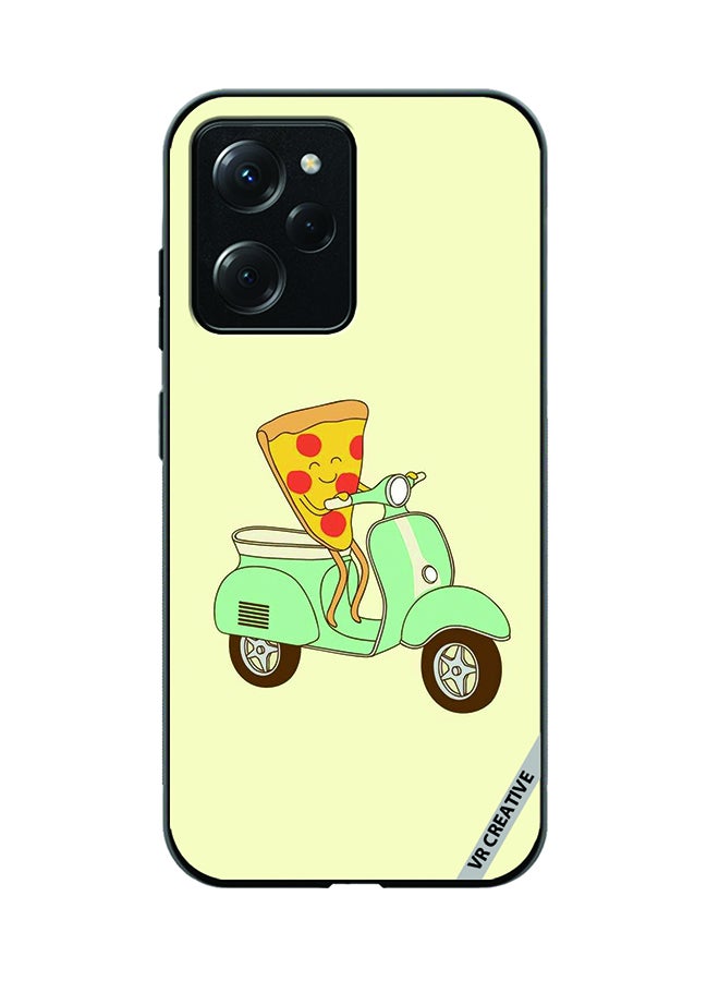 VR CREATIVE Protective Case Cover For Xioami Pcoo X5 Pro Pizza Riding Scooter Design Multicolour - Image 1