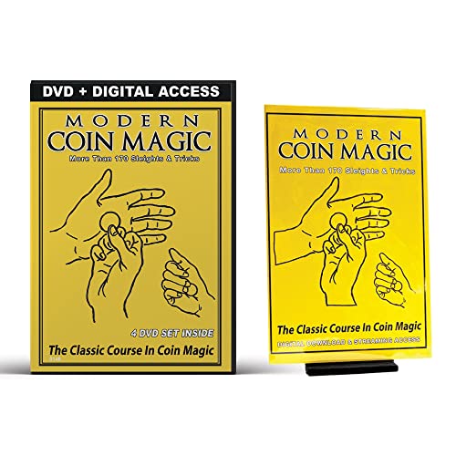 Magic Makers Modern Coin Magic 170 Coin Tricks Kit - Image 1